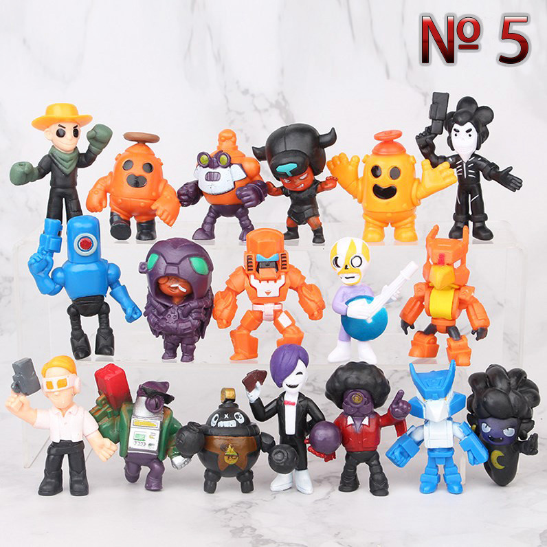 Набір фігурок БС 18 шт 7 см No 5 Іграшки популярної гри Чудова якість!
