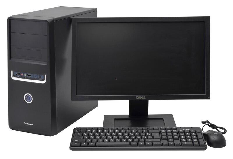 Б/В, комп'ютер у зборі, Intel Core i7 2600, 8 потоків, ОЗП 6 ГБ, HDD 500 ГБ, відео 2 ГБ, монітор 19"