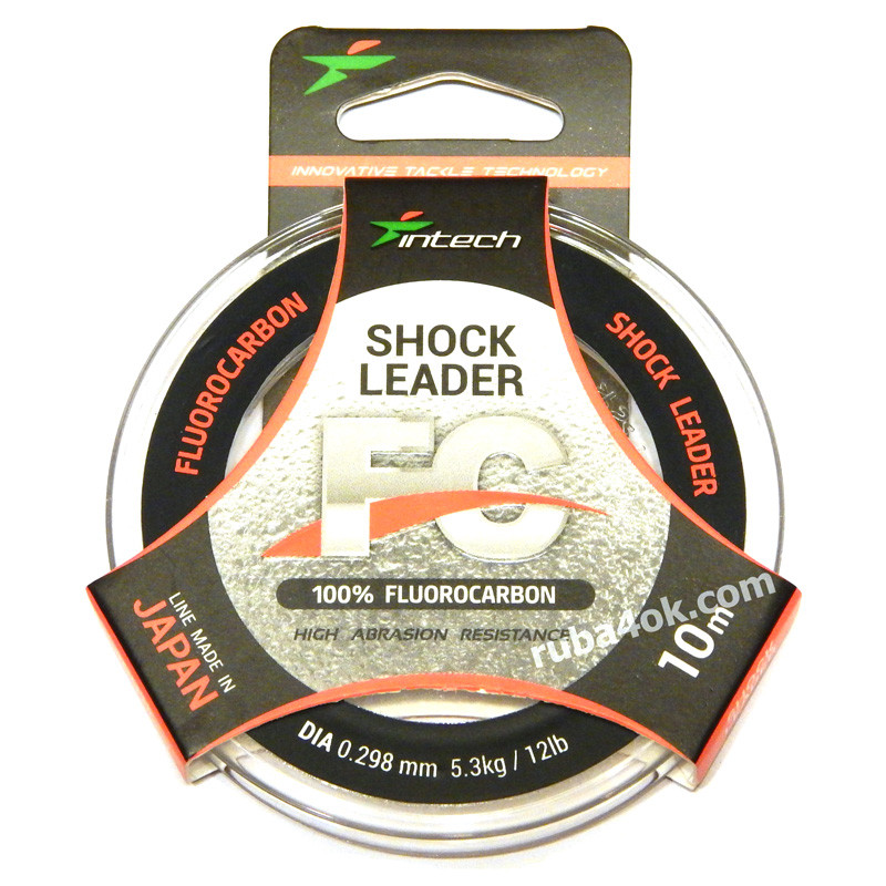 Флюорокарбон Intech FC Shock Leader 0.298 мм 10м (5.3 kg / 12lb)