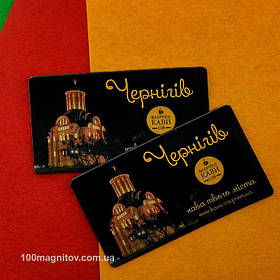 Магнитные визитки на заказ. Размер 50х90 мм 4