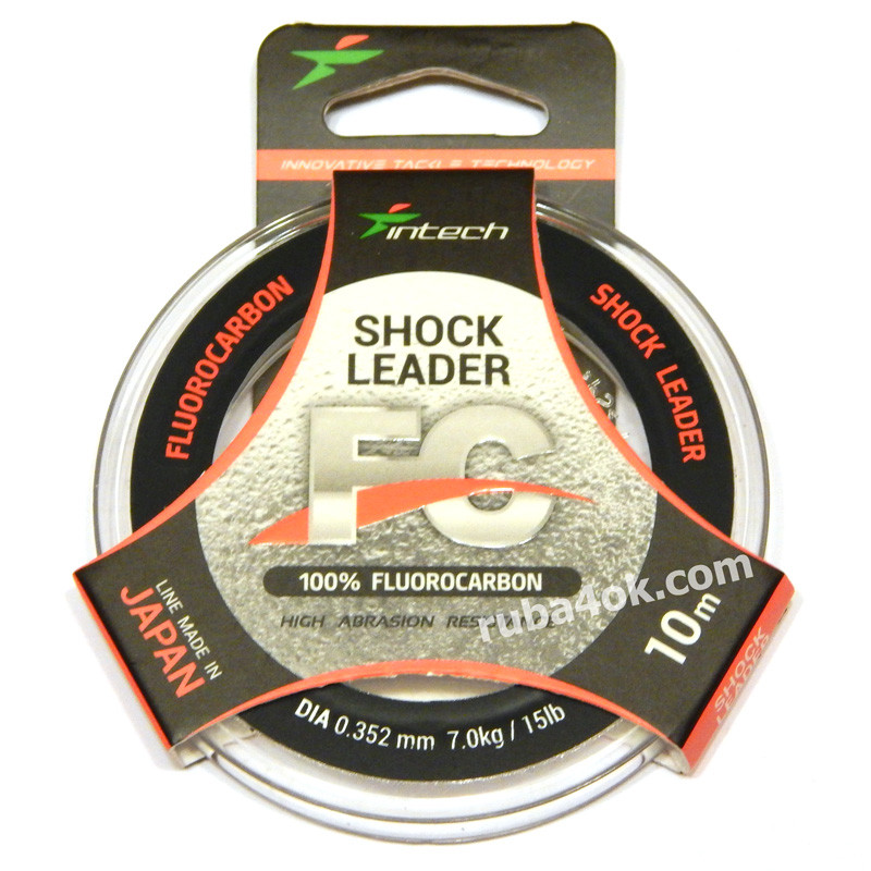 Флюорокарбон Intech FC Shock Leader 0.352 мм 10м (7kg / 15lb)