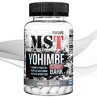 MST Sport Nutrition Yohimbe Bark Extract 100 caps.