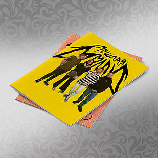 Зошит А5 скоба 48 арк. клітка Пошла Моллі 004