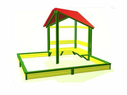 Ігровий майданчик пісочниця МАМА. Ігрова конструкція пісочниця МАМА. Колір на вибір