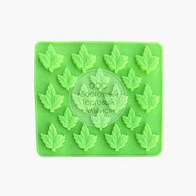 Силіконова форма — Кленове листя — 18 комірок
