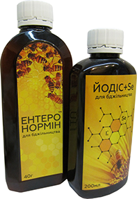 ЕНТОРОНОРМИН + водний розчин ЙОДІС+SE (ТМ "Йодіс-концентрат")