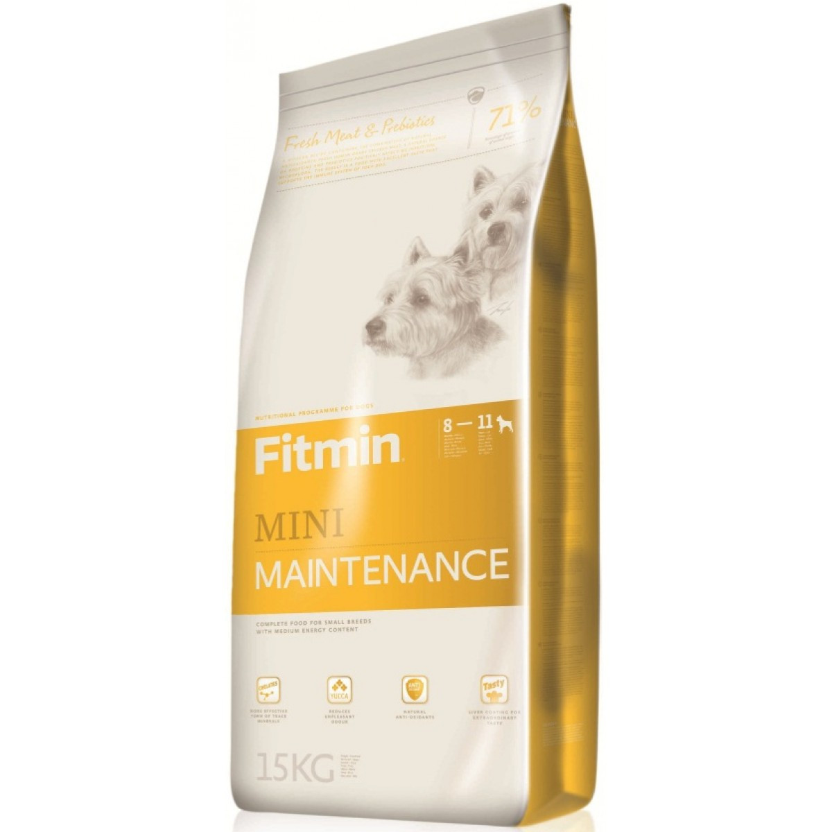 Сухий корм для собак малих порід Fitmin Dog Mini Maintenance 15 кг
