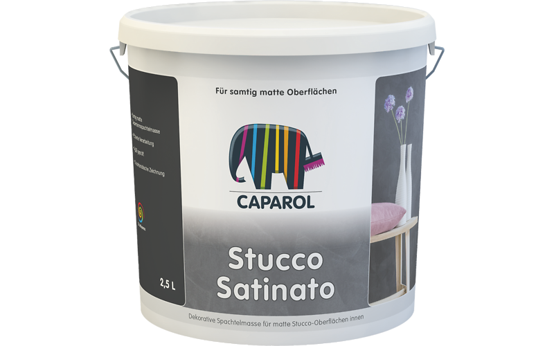 Декоративна шпатлювальна маса Stucco Satinato, 2,5 л