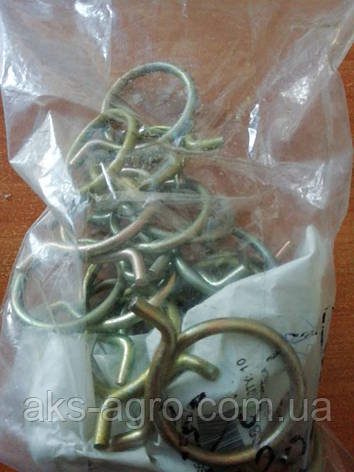 800-008С Хомут нижній для гофр 800-268C тукопроводів шлангів затиск насінепровода, фото 1