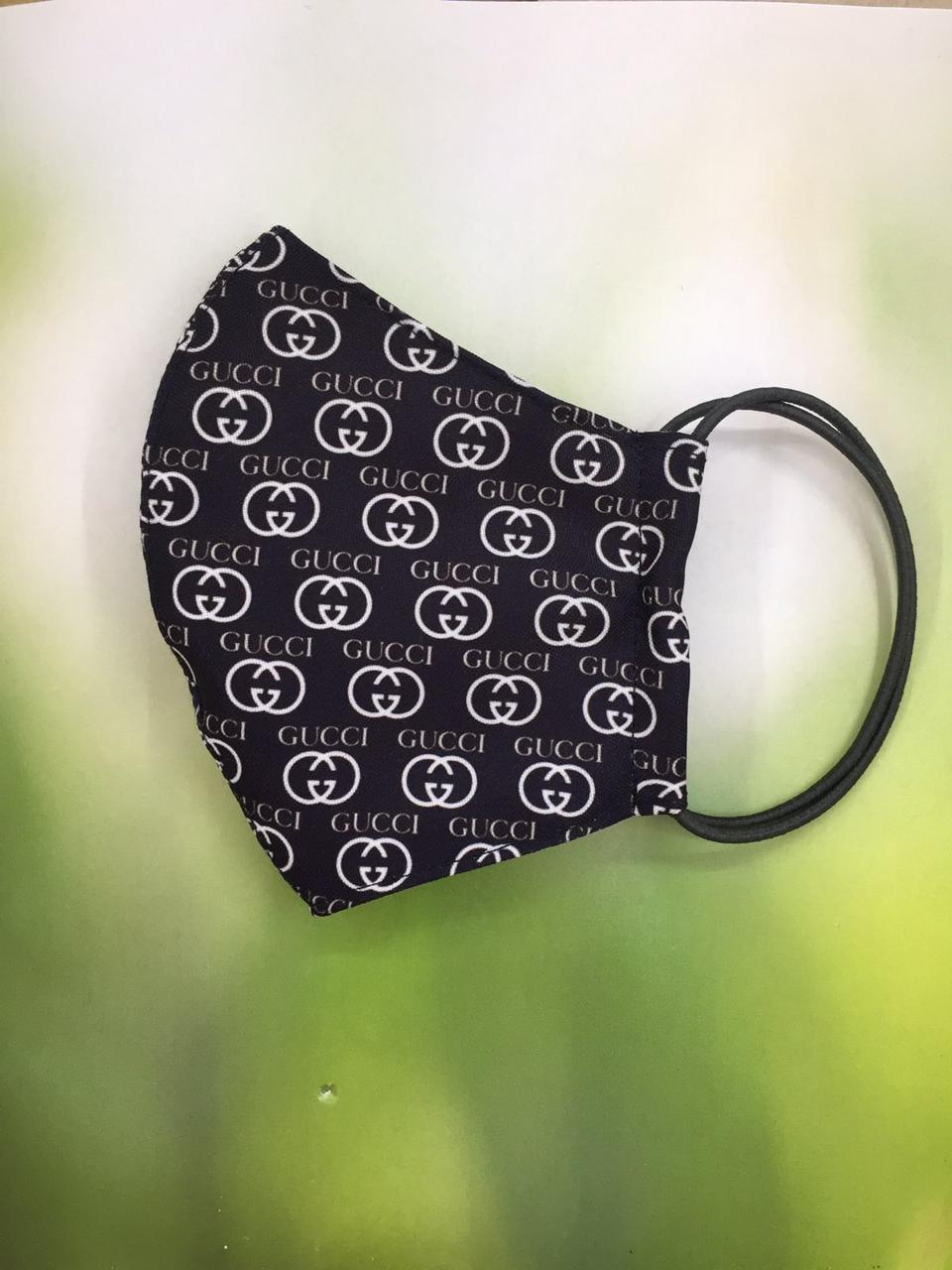 Маска захисна принтом (маска на обличчя) "Гуччі", фото 1