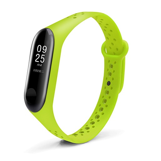 Браслет для Xiaomi Mi Band 3 / 4 Sport Green Apple