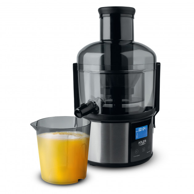 Електрична Соковижималка Adler AD 4124 з РК-дисплеєм 2000W Чорна