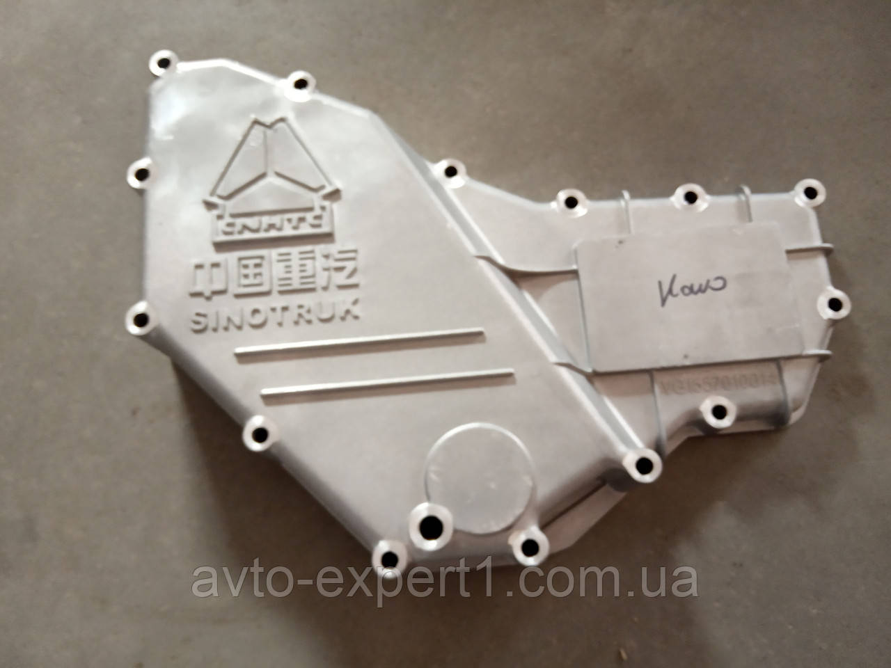 Кришка оливного радіатора Howo H7, фото 1