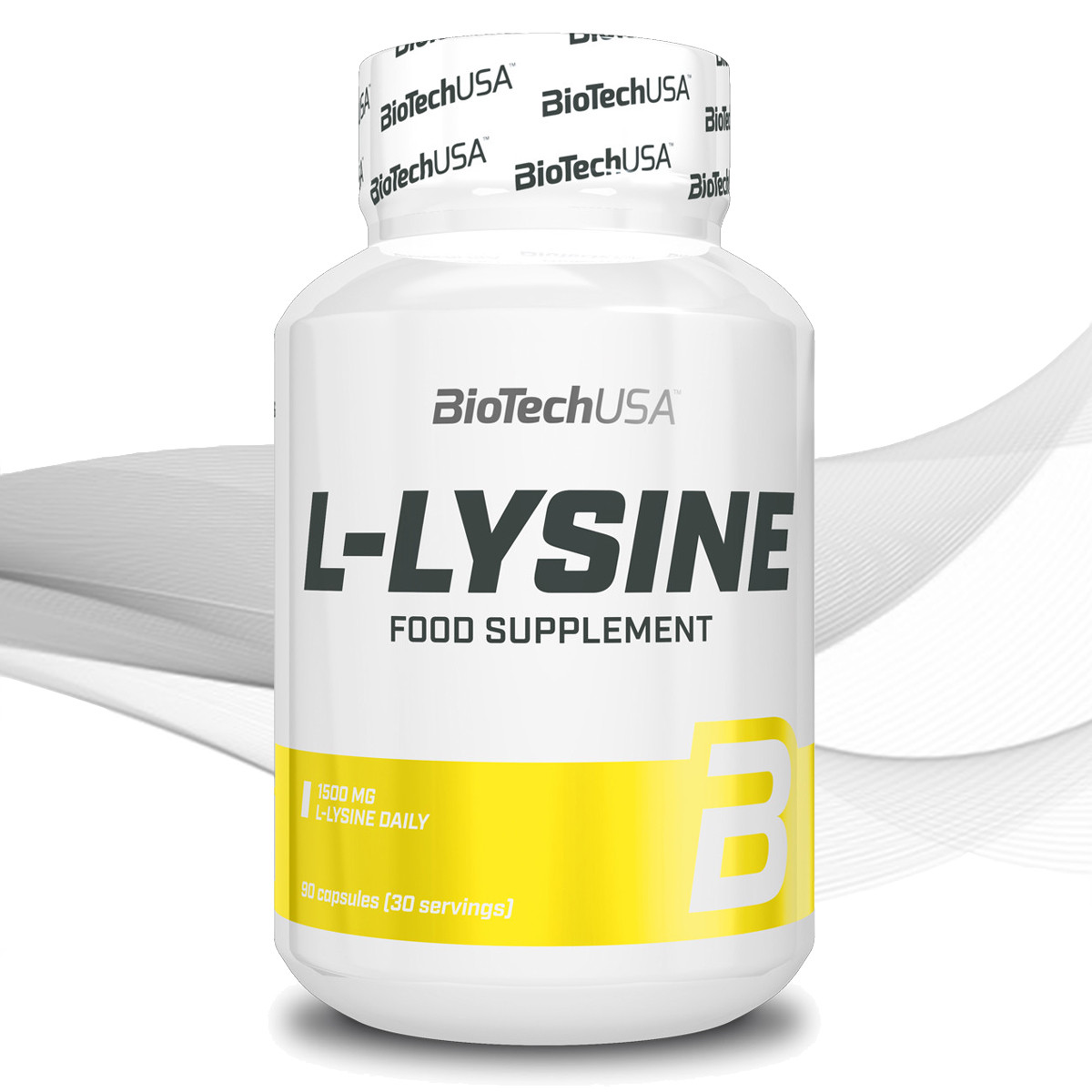 L-лізин Biotech Usa L-Lysine 90 caps