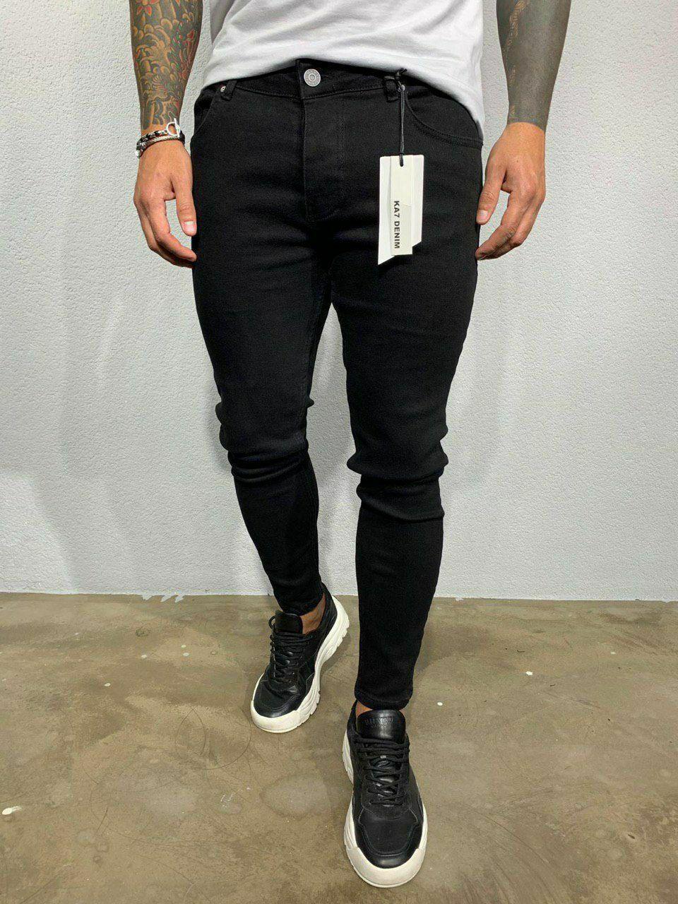 Чоловічі чорні джинси Denim Туреччина