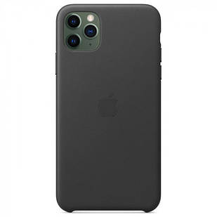Оригінальний Чохол Apple Leather Case Black (MWYE2ZM/A) для iPhone 11 Pro
