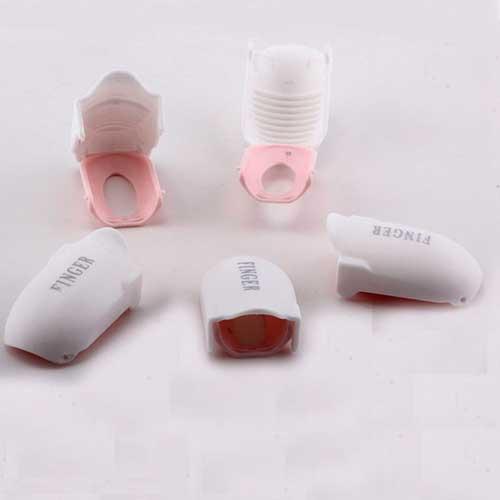 Затискачі-кліпси FINGER для зняття гель-лаку. манікюру, багаторазові 5 шт, фото 1