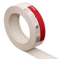 Стрічка для гіпсокартонних стиків та кутів еластична Tuff-tape (Strait Flex) шир.57мм,довж.30м(червона) США