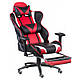 Крісло офісне Special4You ExtremeRace black/red with footrest (E4947), фото 7