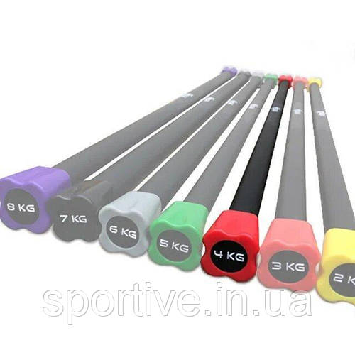 Купить Бодибар гимнастическая палка Fitex, 4 кг, цена 1404 ₴ — Prom.ua ...