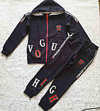 Сірий спортивний костюм на дівчаток 128,140,146,152,158 зросту Туреччина, фото 9