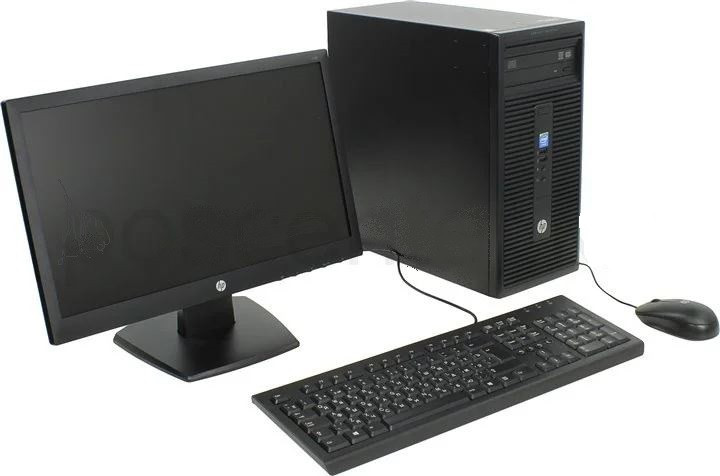 Б/В, Комп'ютер у зборі, Intel Core i7 2600, 8 потоків, ОЗП 16 Гб, HDD 500 Гб, відео 8 Гб, монітор 24"