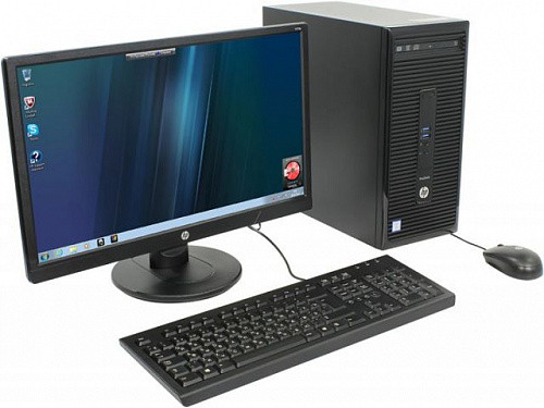 Б/В, комп'ютер у зборі, Intel Core i7 4770, 8 потоків, ОЗП 16 ГБ, HDD 500 ГБ, монітор 24"