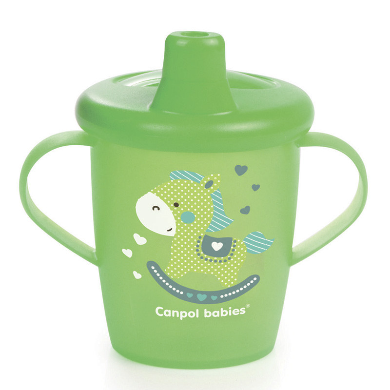 Чашка-непроливайка Canpol Babies Toys 250 мл, 31 / 200_gre Зелена