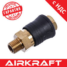 Швидкороз'ємне з'єднання 1/4" зовнішня різьба (PROFI) AIRKRAFT. Made in Italy. SE6-2SM (швидкознімання), фото 3