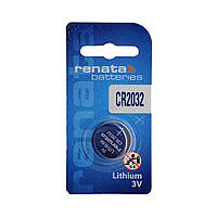 Батарейка дискова Renata CR 2032 Lithium, 3V