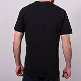 Чоловіча спортивна футболка Reebok, чорного кольору, фото 2