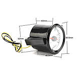 Датчик надлишкового тиску (boost) у впускному ресивері Boost Gauge -1~2 Bar Vacuum, фото 3