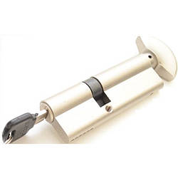 Циліндр дверний Gerda WKM 1 ключ-поворот 75мм(30Т*45)