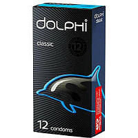Презервативы Dolphi classic классические #12 штук.Высокий сегмент качества .