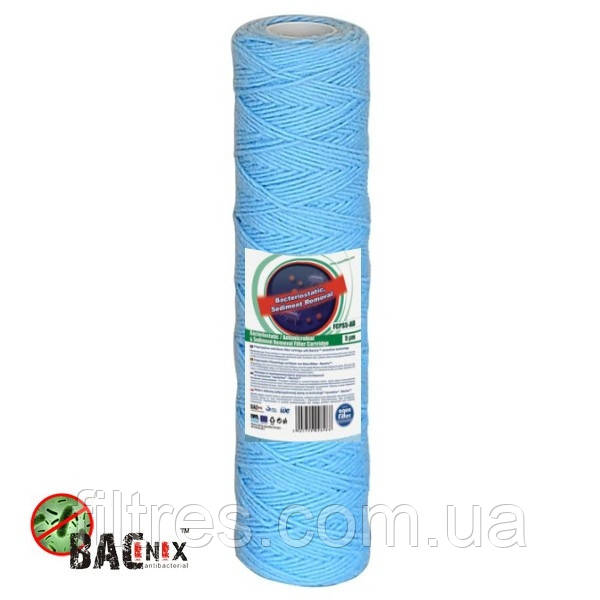 Картридж антибактеріальний Aquafilter, 5 мікрон (FCPP5-AB), фото 1