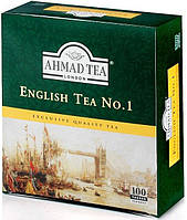 4009-чай Ахмад Инглиш Теа №1 100 пакетов по 2г.