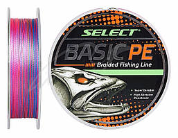 Шнур Select Basic PE 150m (разноцв.) 0.14mm 15lb/6.8kg