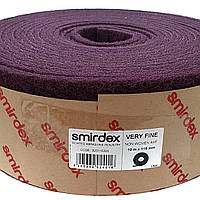 Скотч-брайт в рулоні SMIRDEX 115мм х 10м червоний Р320