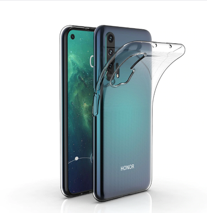 Ультратонкий чохол накладка 0.3 mm для Honor 20 прозорий, фото 3