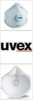 Німецькі Медики рекомендують - багаторазова захист дихання Респіратор Uvex 2110
