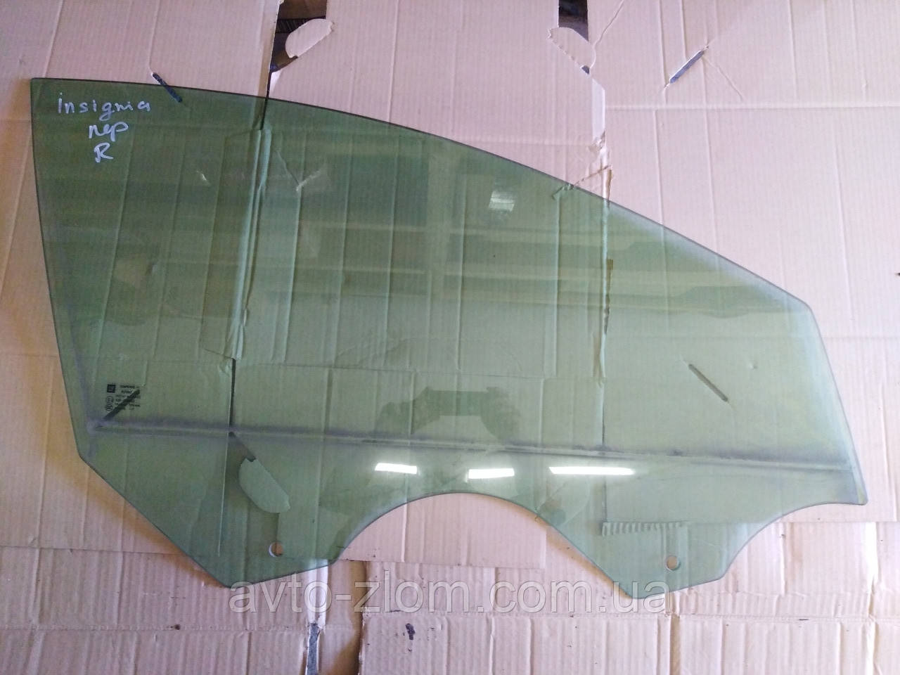Скло дверей переднє праве Opel Insignia, Опель Інзинг., фото 1