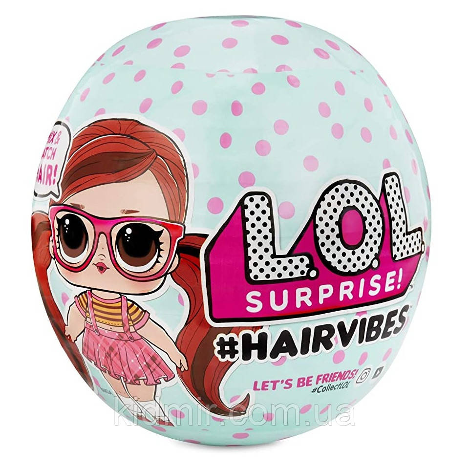 LОЛ Сюрприз Модні зачіски Парики LOL Surprise Hairvibes MGA 564751