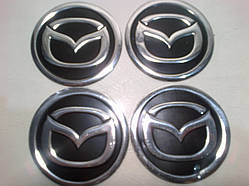 Наклейка на ковпачок диска Mazda 60 мм