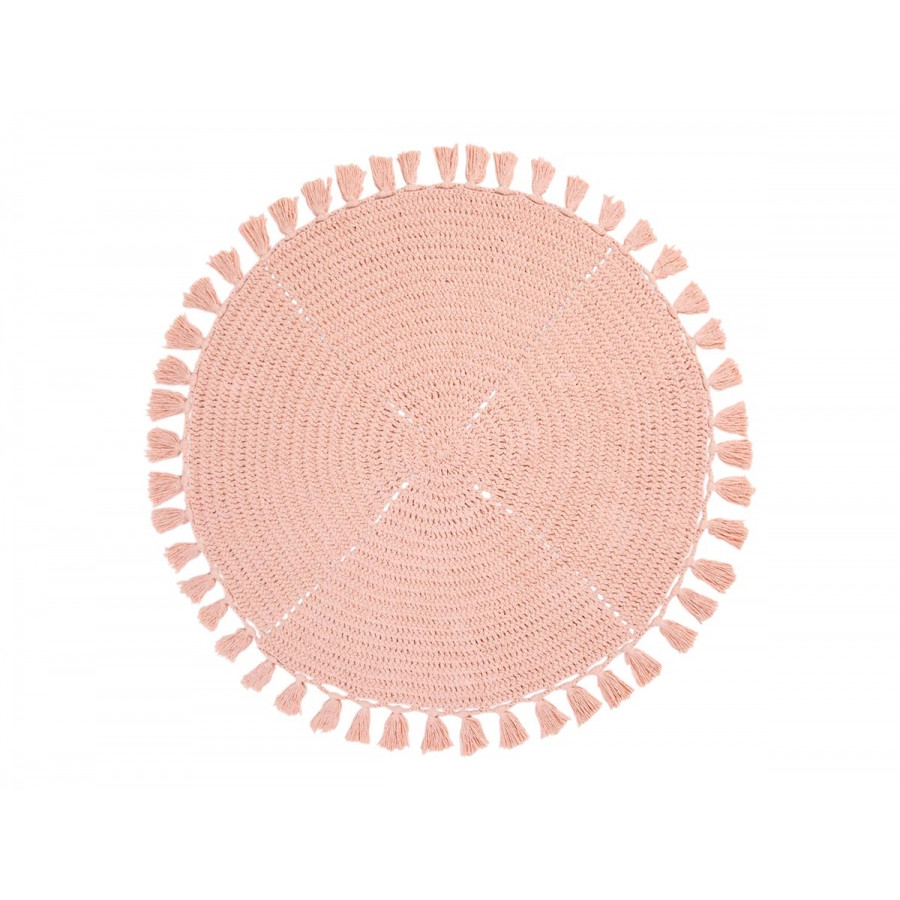 Килимок Irya - Olita pink рожевий 100*100