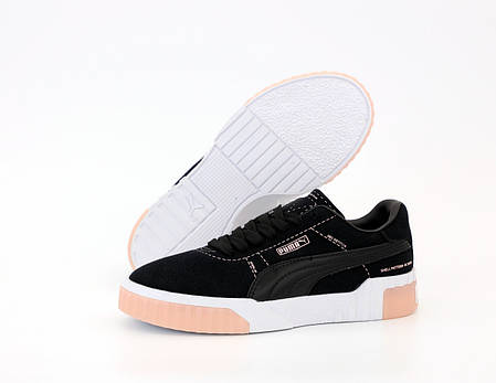 Жіночі кросівки Puma Cali. Black. ТОП репліка ААА класу., фото 2