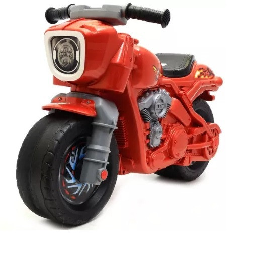 Детский мотоцикл 2-колесный "Мотобайк" коричневый, ТМ Орион (504 Коричневый) - фото 1 - id-p1159031619
