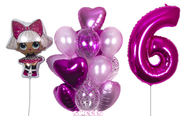 Набір «Вечірка ЛОЛ»😻, фото 1