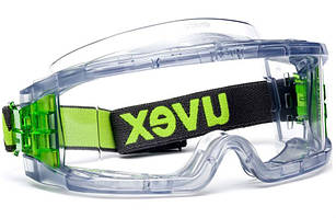 Окуляри Закриті панорамні Uvex Ultravision із захистом від подряпин і запотівання. Германия