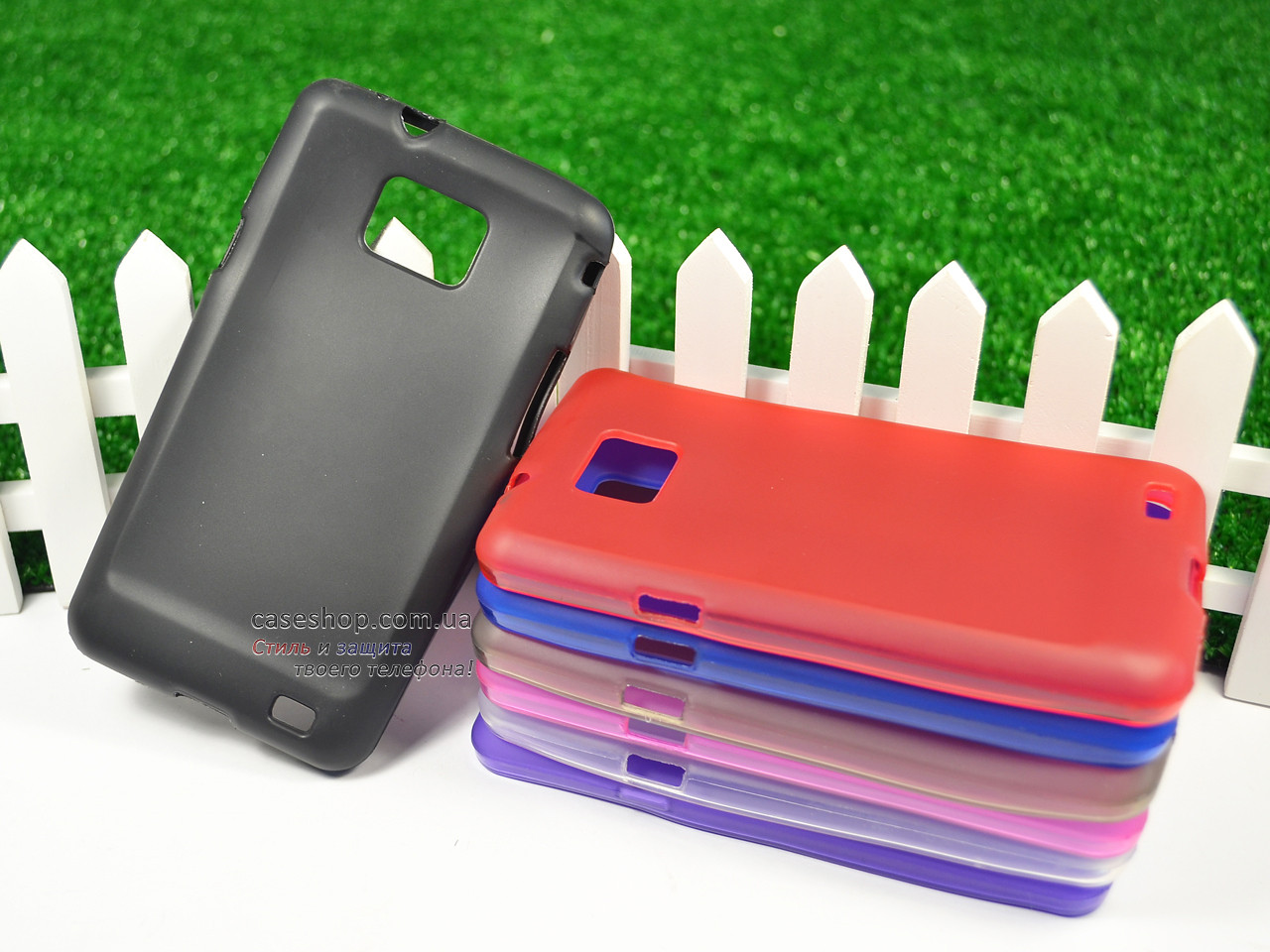 Силиконовый TPU чехол для Samsung i9105 Galaxy S2 Plus - фото 2 - id-p151876485