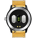 Розумний годинник Blaze Watch N58 Leather з тонометром і ЕКГ (Коричневий), фото 6